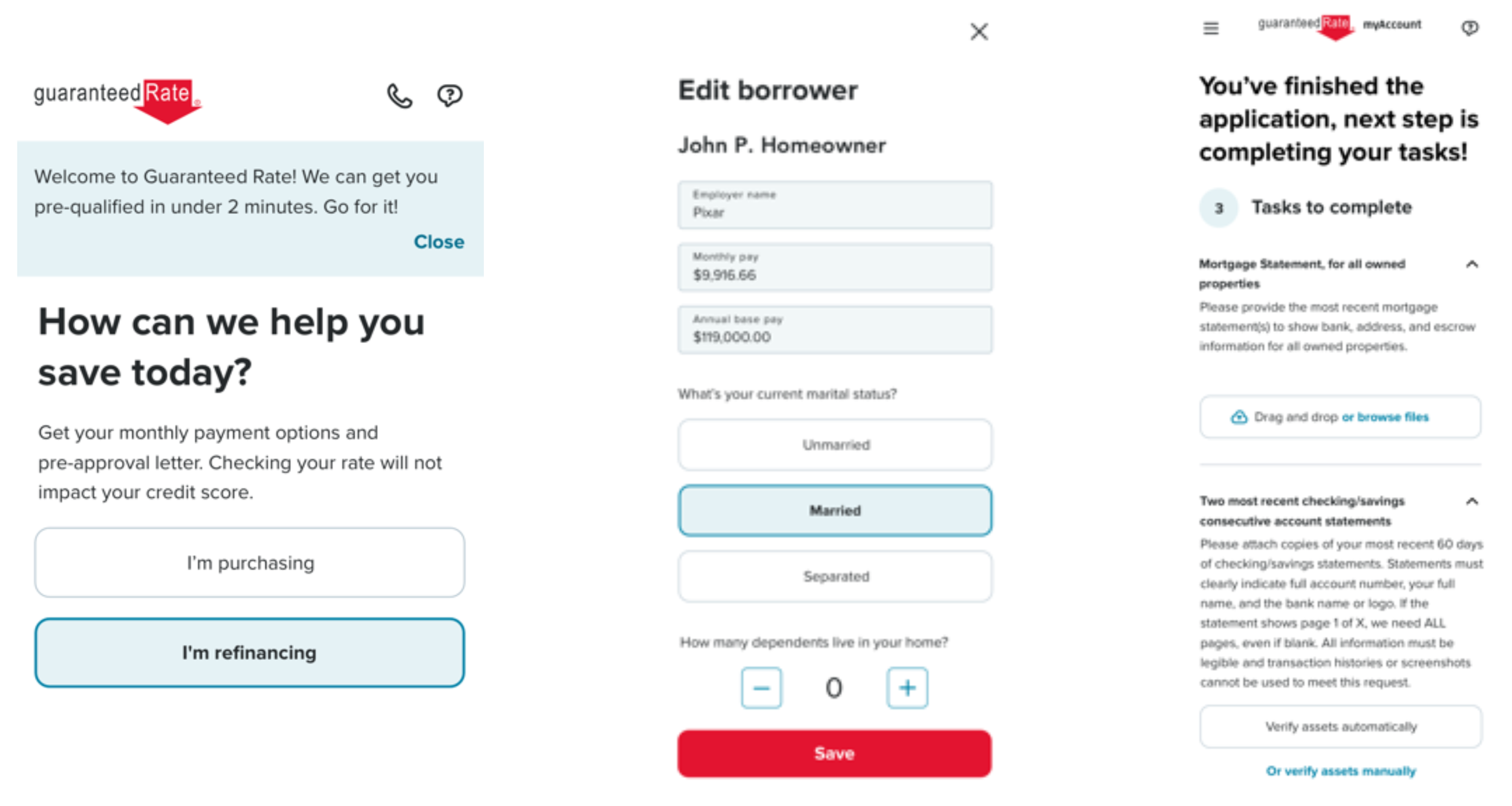 Guaranteed Rate - "Lightning App"