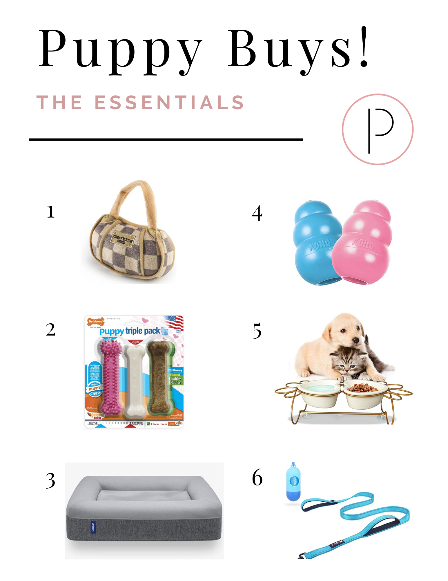 puppy essentials