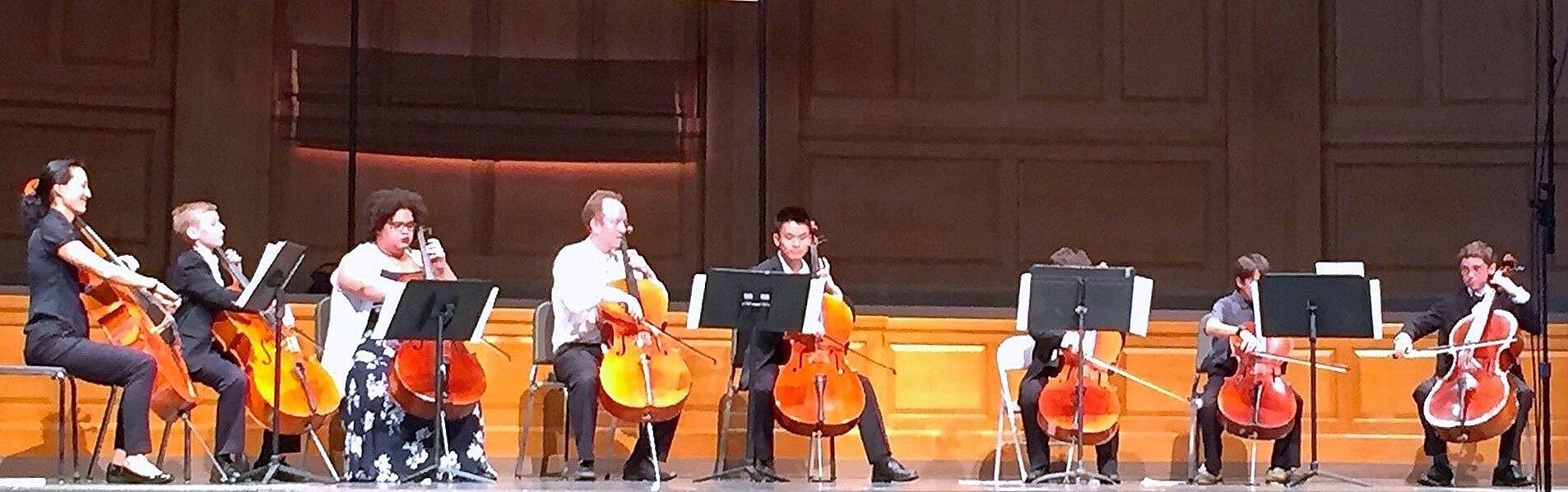 Cello Choir @ Wake Forest University, 2014