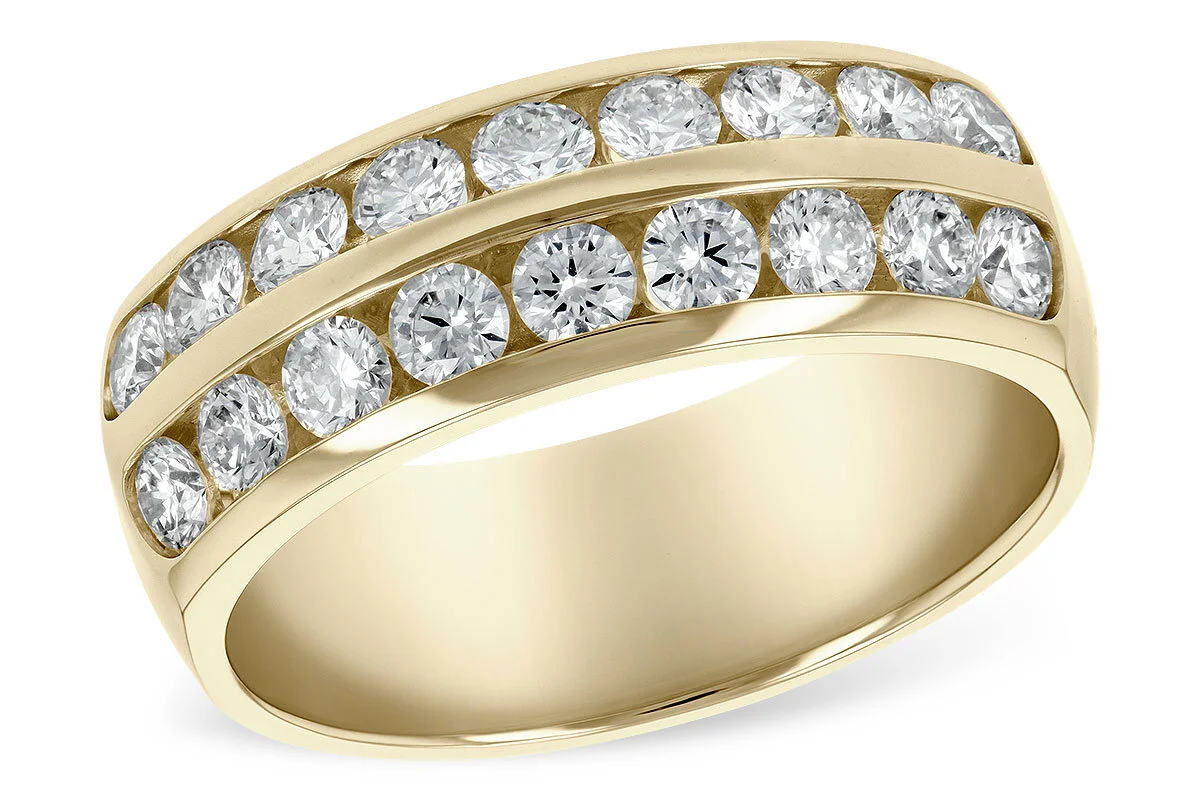 Yellow Gold Diamond Wedding Ring