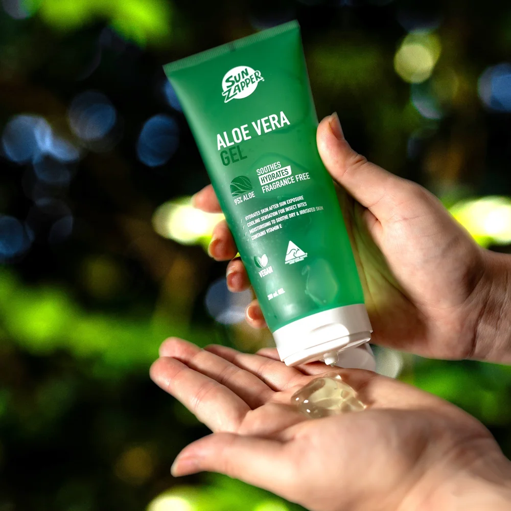 Aloe Vera Gel 200mL  Sun Zapper