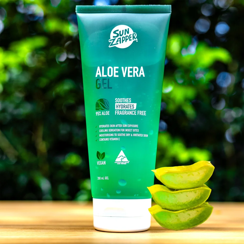 Aloe Vera Gel 200mL  Sun Zapper