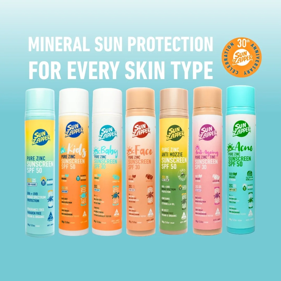 Introducing the Expanded Pure Zinc Range: Mineral Sun Protection for Every Skin Type