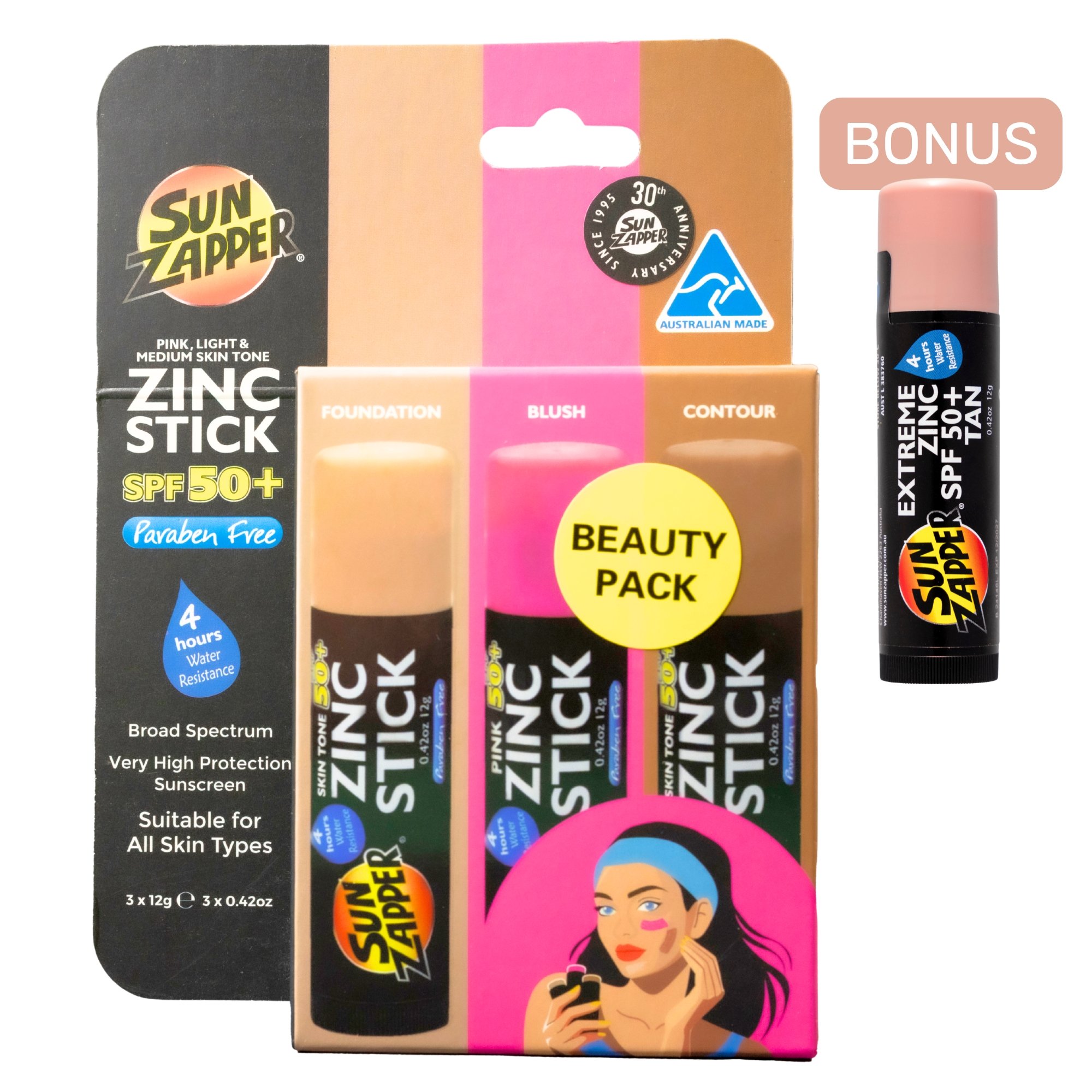 Beauty Pack Zinc Stick SPF 50+