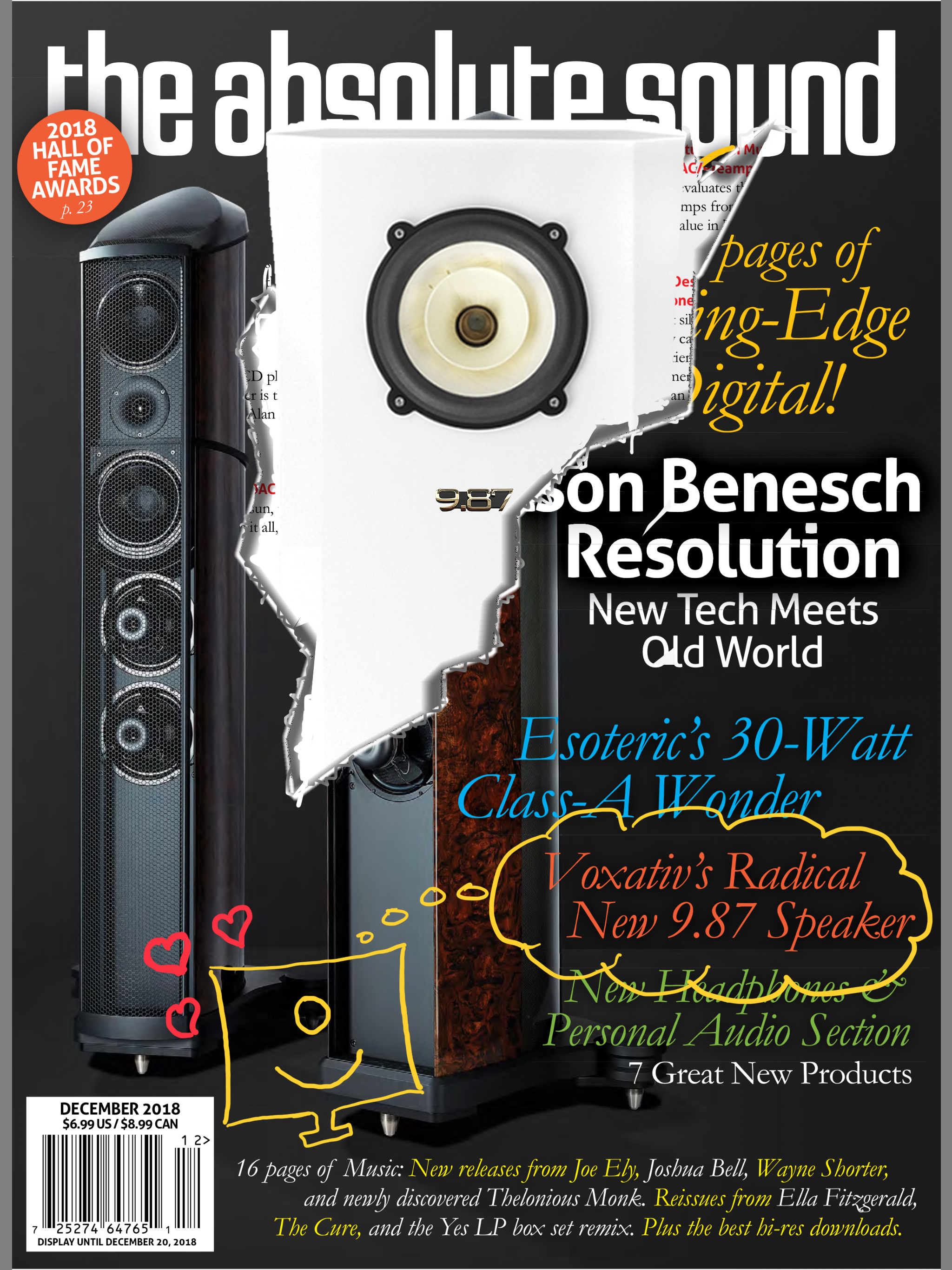 Bestudeer Knuppel Monarch Voxativ Jonathan Valin reviews our 9.87 System in his "Cutting Edge" column  (TAS, 289) REVIEWS