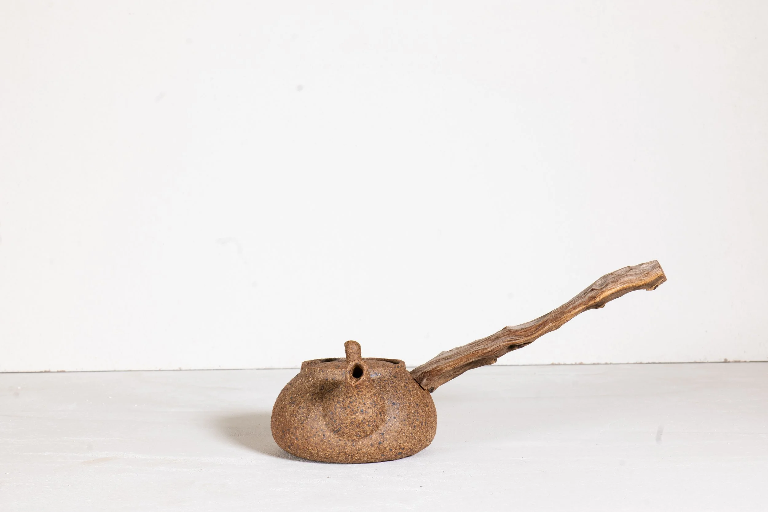 210ML Wooden Side Handle Teapot