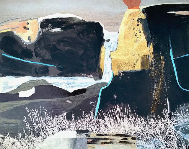 Ridge-abstract-seacscape-paysage-mixedmedia-ABLambert-artonpaper.jpeg
