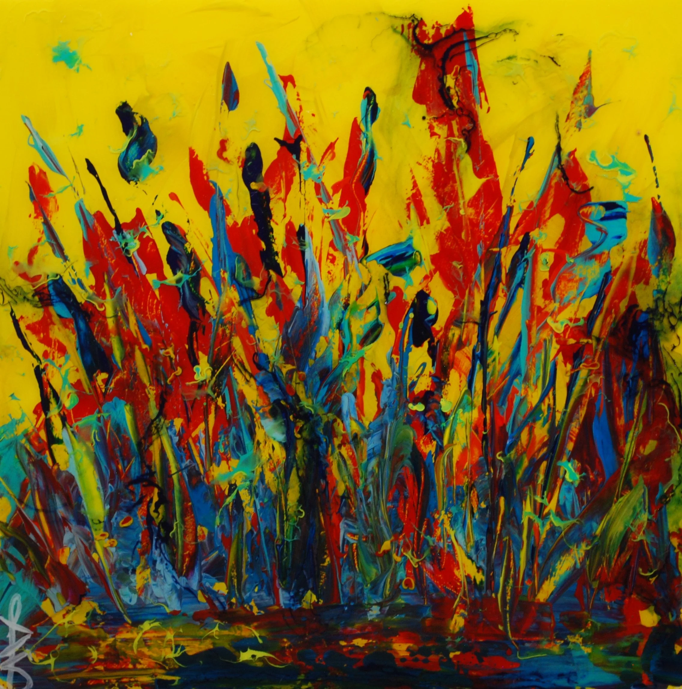 #19 YELLOW FIELDS #9