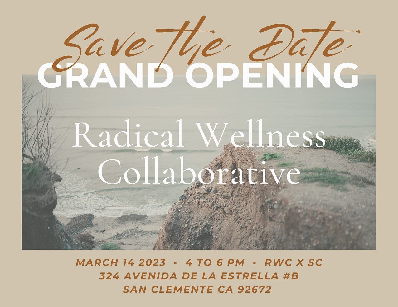 WE&rsquo;RE HAVING A PARTY!!

And you&rsquo;re invited!!

Come see our new office space, meet the team, win the raffle, have a snack and cheers with us. 

Everyone is welcome, so bring a friend and come say hi!

MARCH 14th 4-6 pm 
324 Avenida de la E