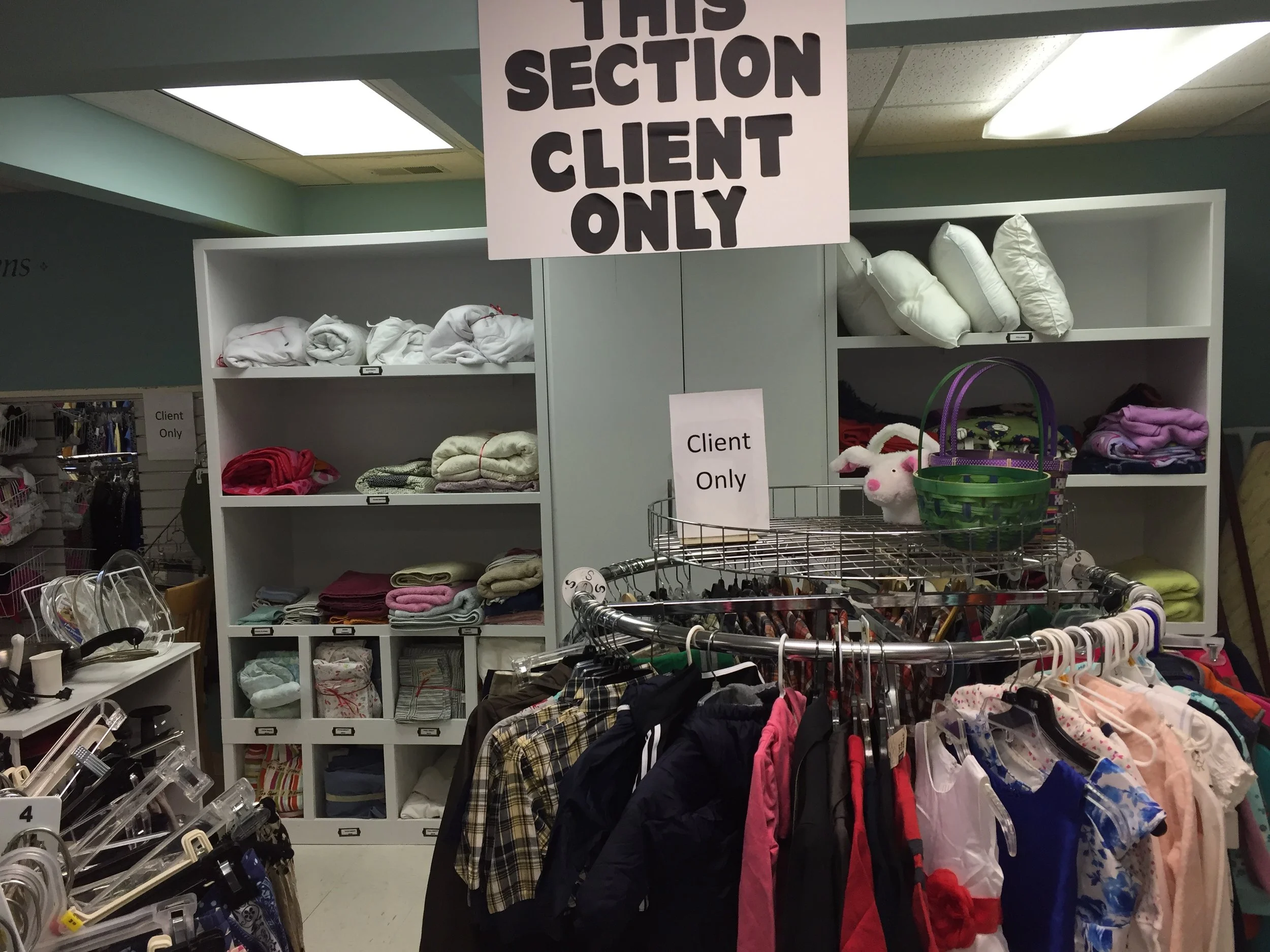 Clothes Closet — Neighborhood House