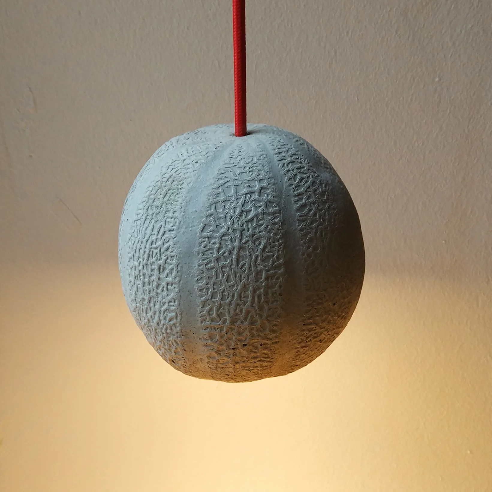 Melon lamp. Click here for more info