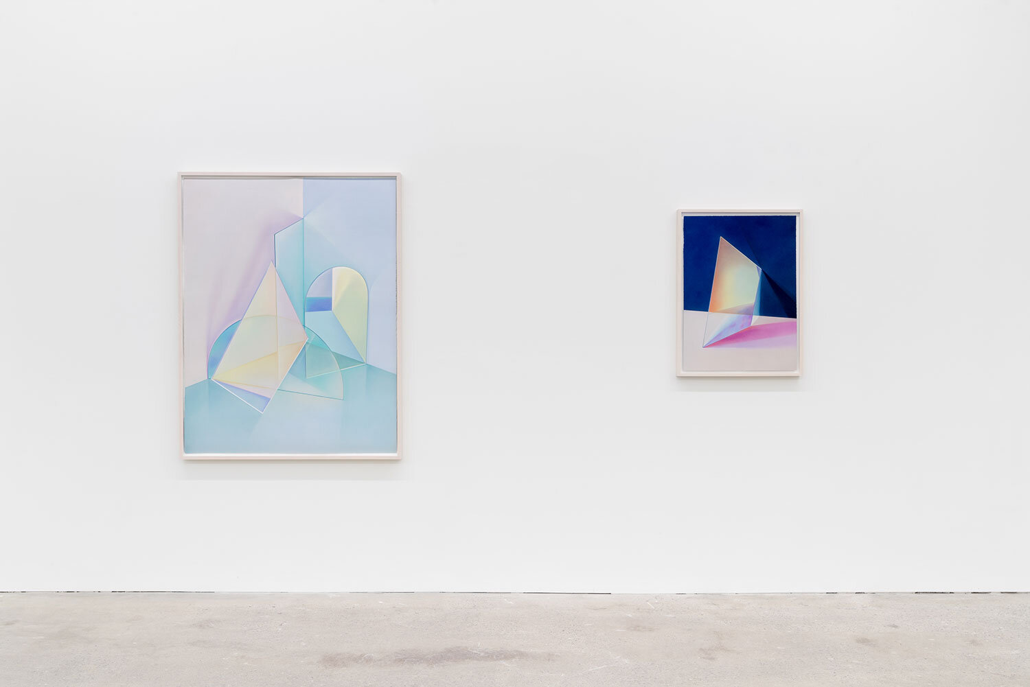 Maude Corriveau, Ondulations , 2021, exhibition view, Galerie Nicolas Robert, Montréal (QC) photo: Jean-Michael Seminaro
