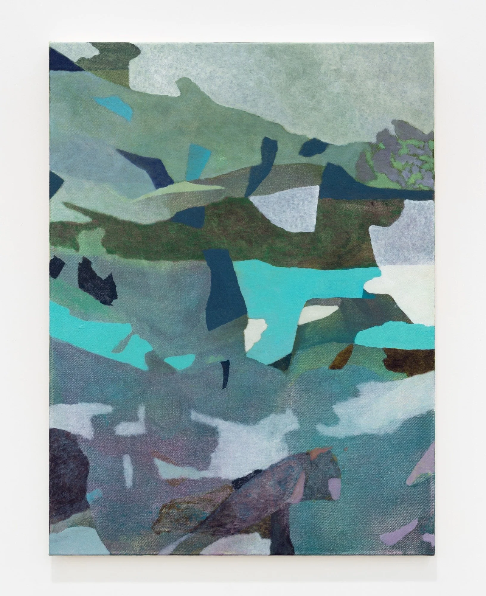  Frédéric Tiffet,  Jamais Étale , 2025, Oil on canvas, 101.6 x 76.2 cm (40 x 30 ") 