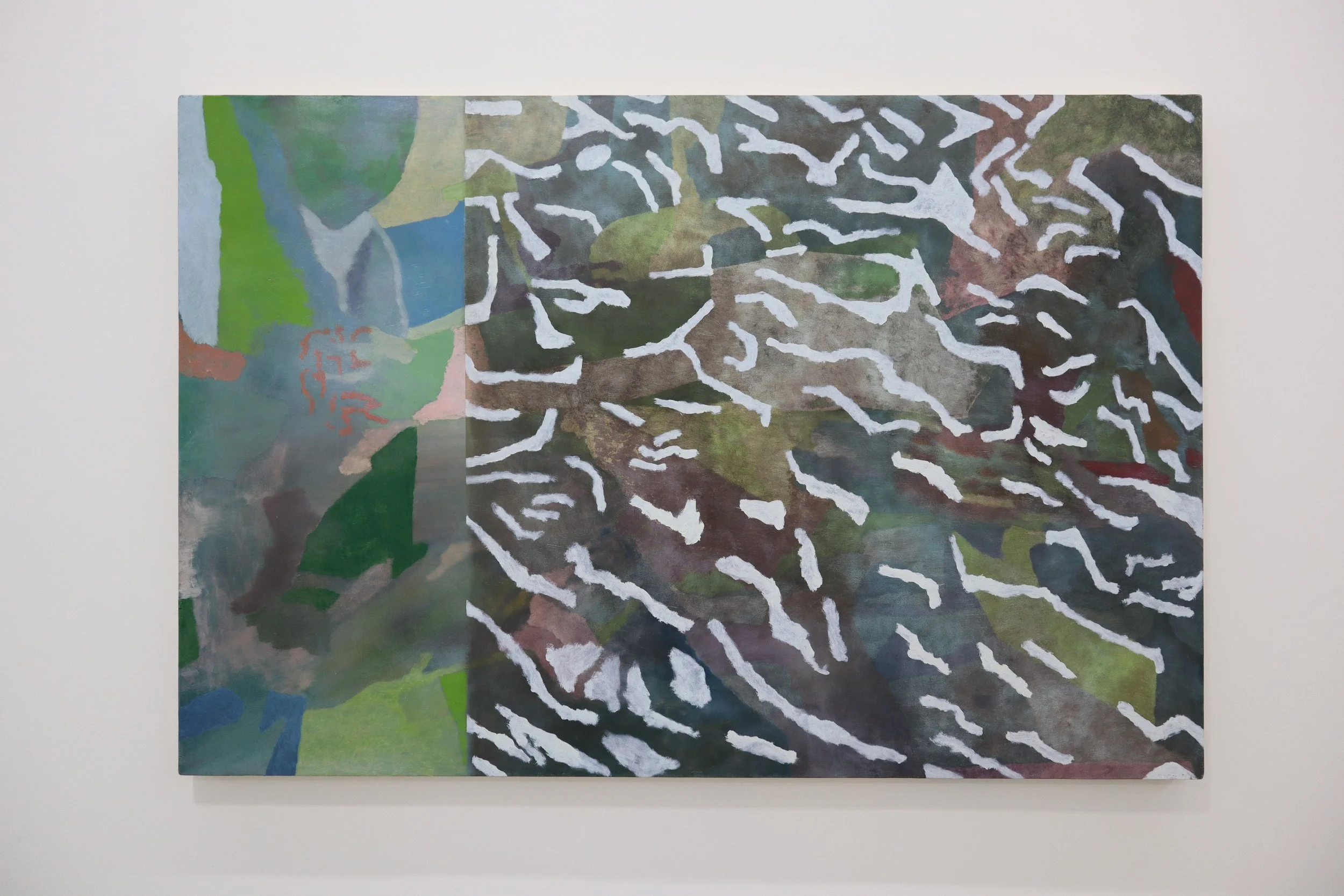  Frédéric Tiffet,  Impossible , 2023, Oil on panel, 121.9 x 182.9 cm (48 x 72 ") 