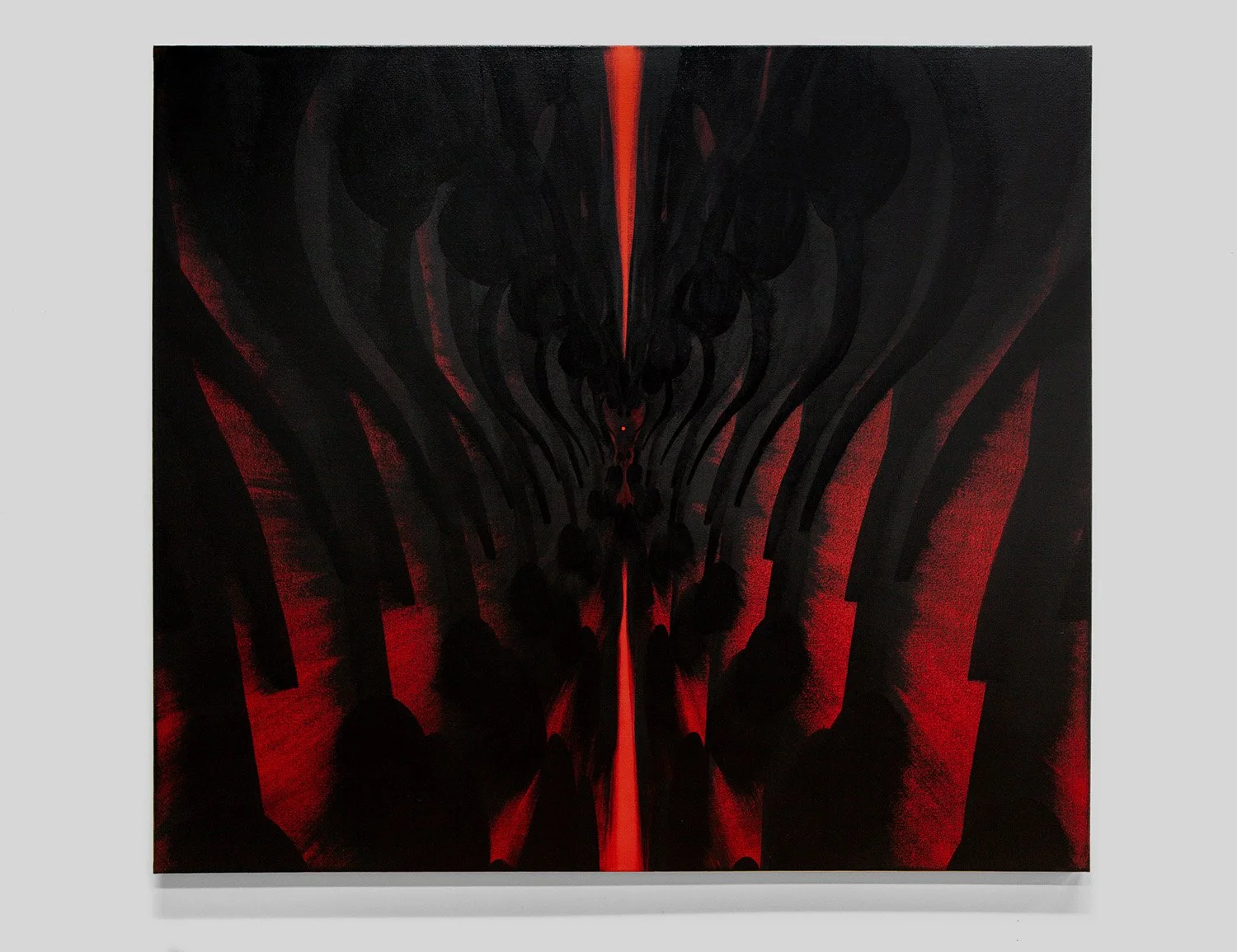  Yan Wen Chang,  Gillian’s Thrill , 2025, Huile sur toile, 152.4 x 172.7 cm (60 x 68 ") 