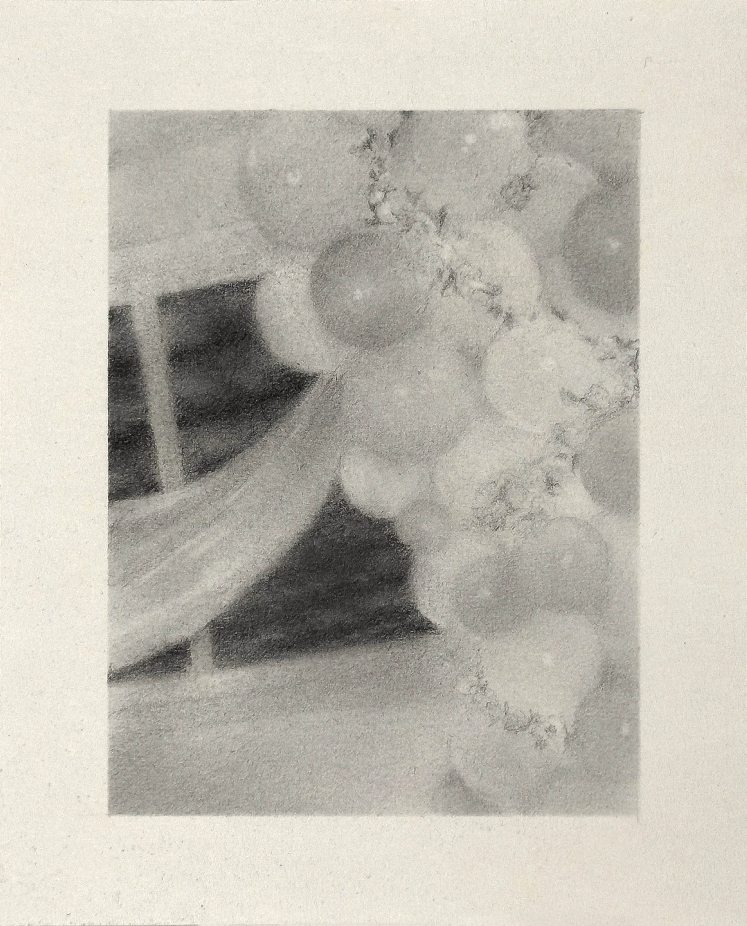  Arta Ajeti,  Still the same feeling , 2025, Graphite on paper, 15 x 12 cm 