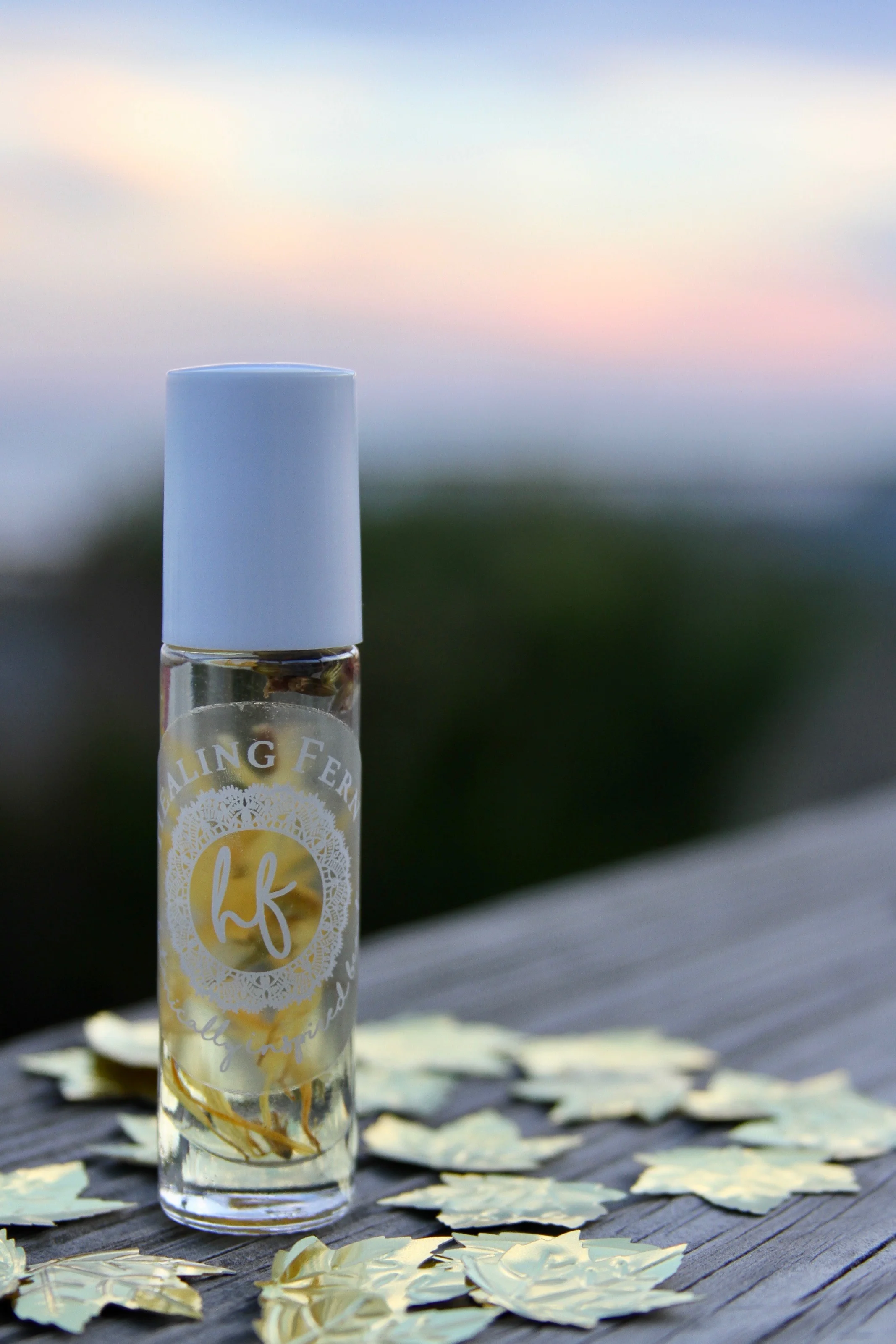 Solar infused healing oil