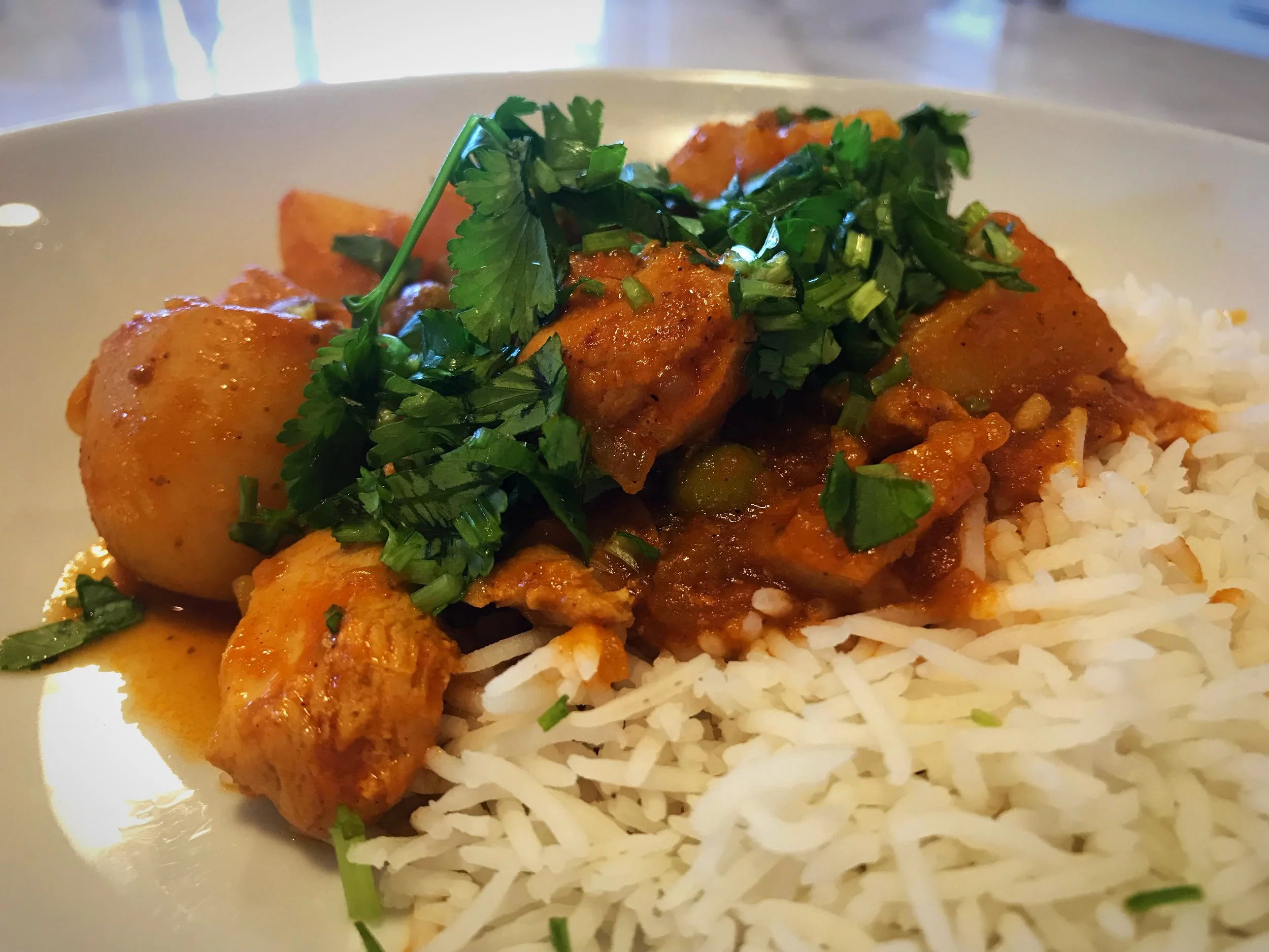 Super Easy Chicken Masala Curry