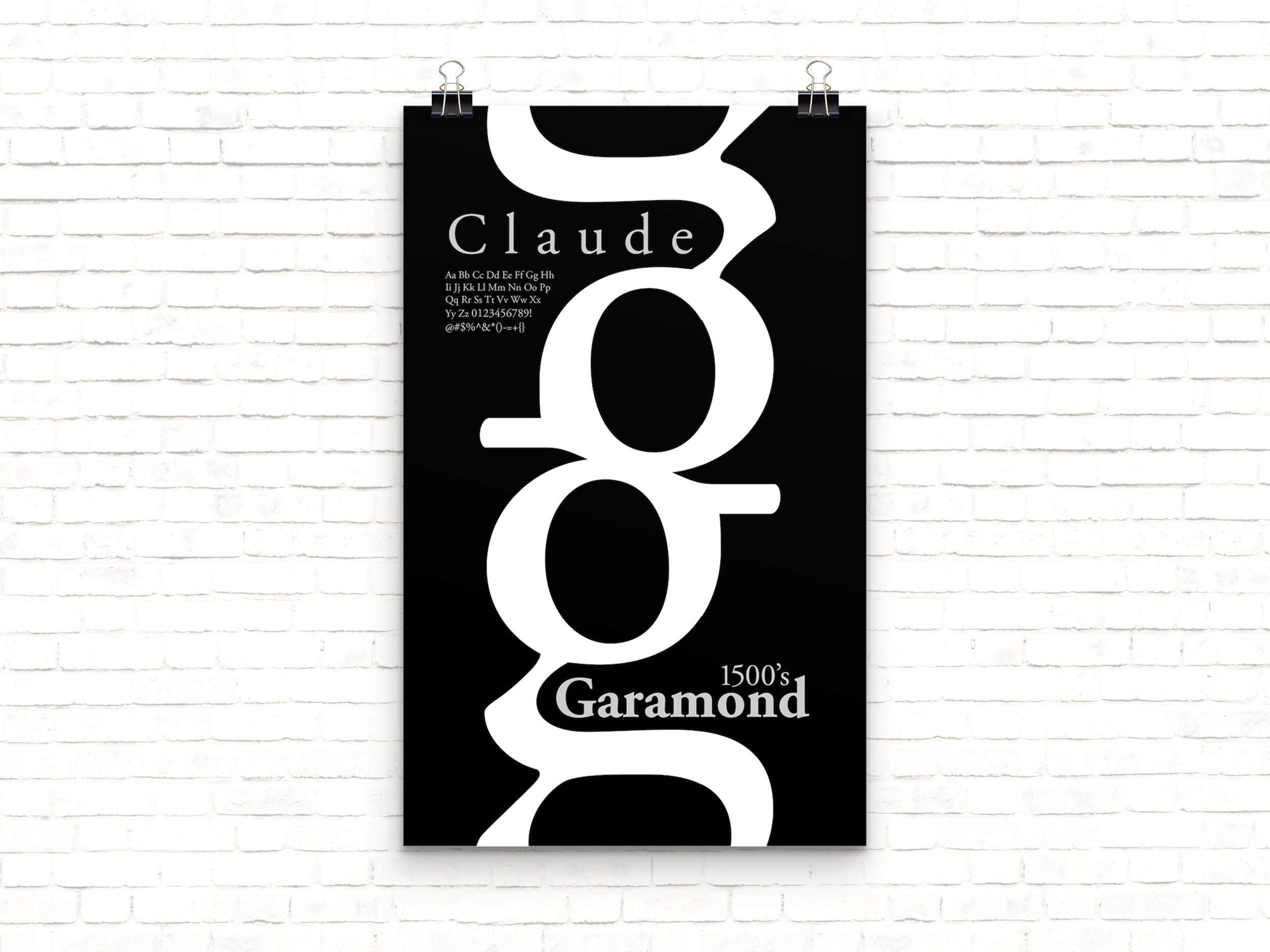 Type Specimen (Poster)