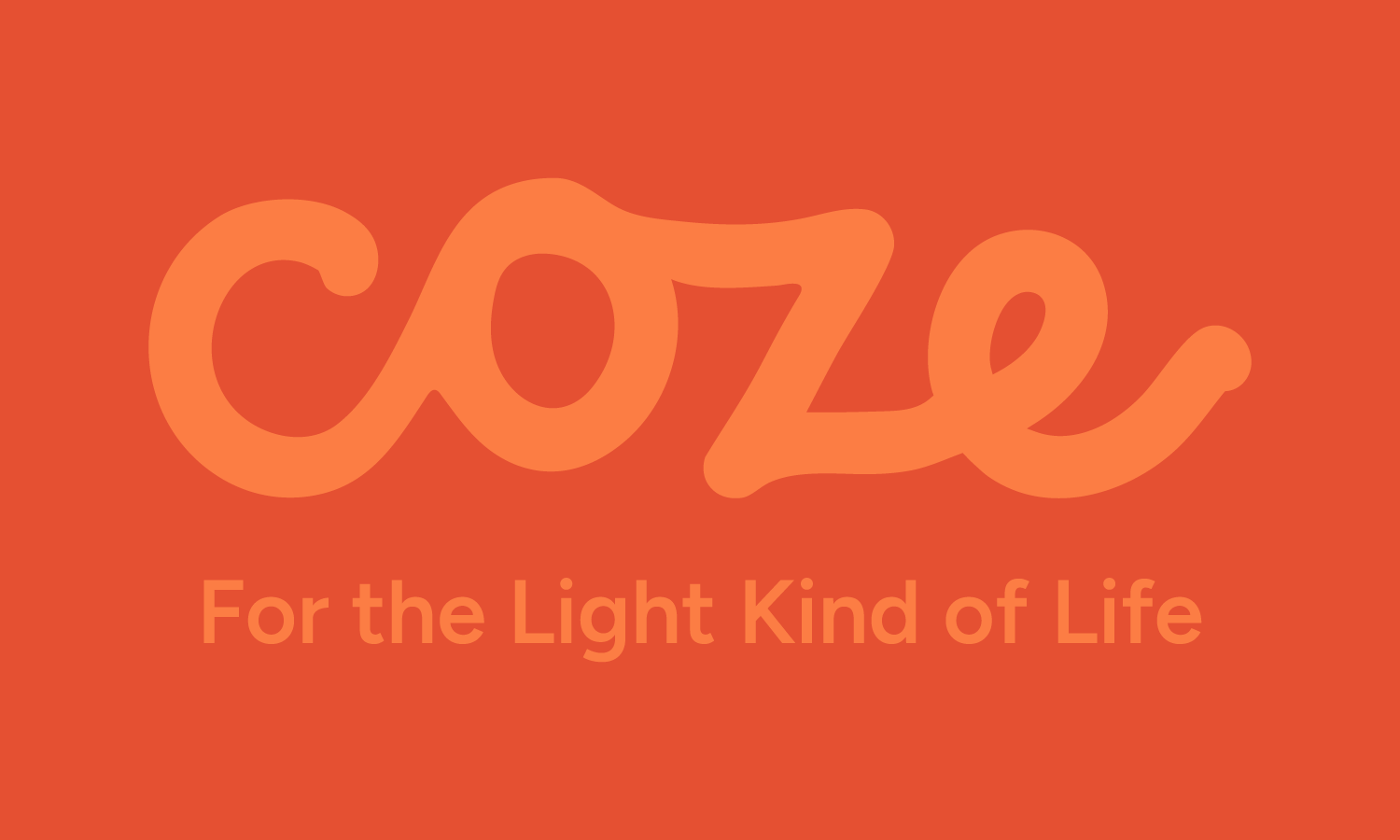 Coze Logo with Tagline