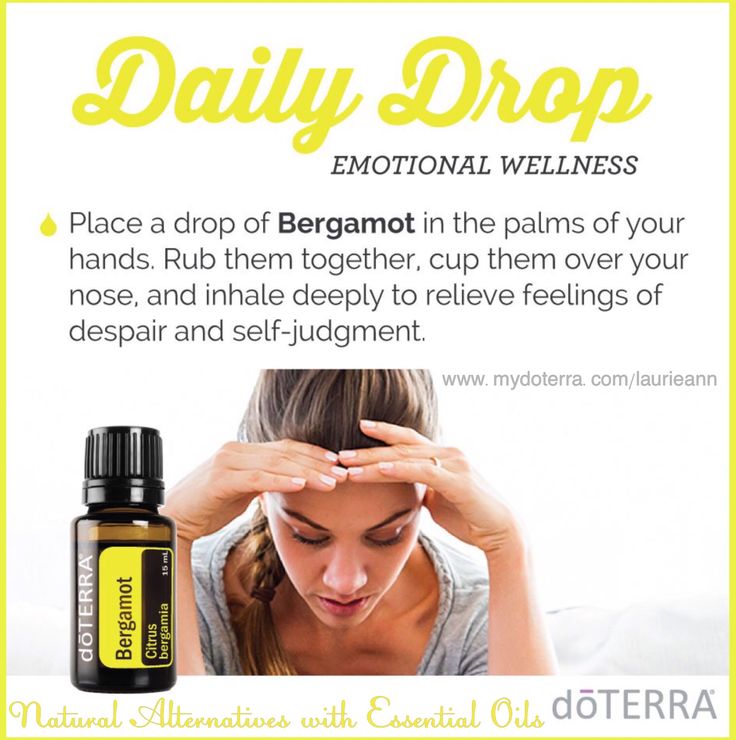 Use doTERRA essential oils to help relieve feelings of despair and self-judgement