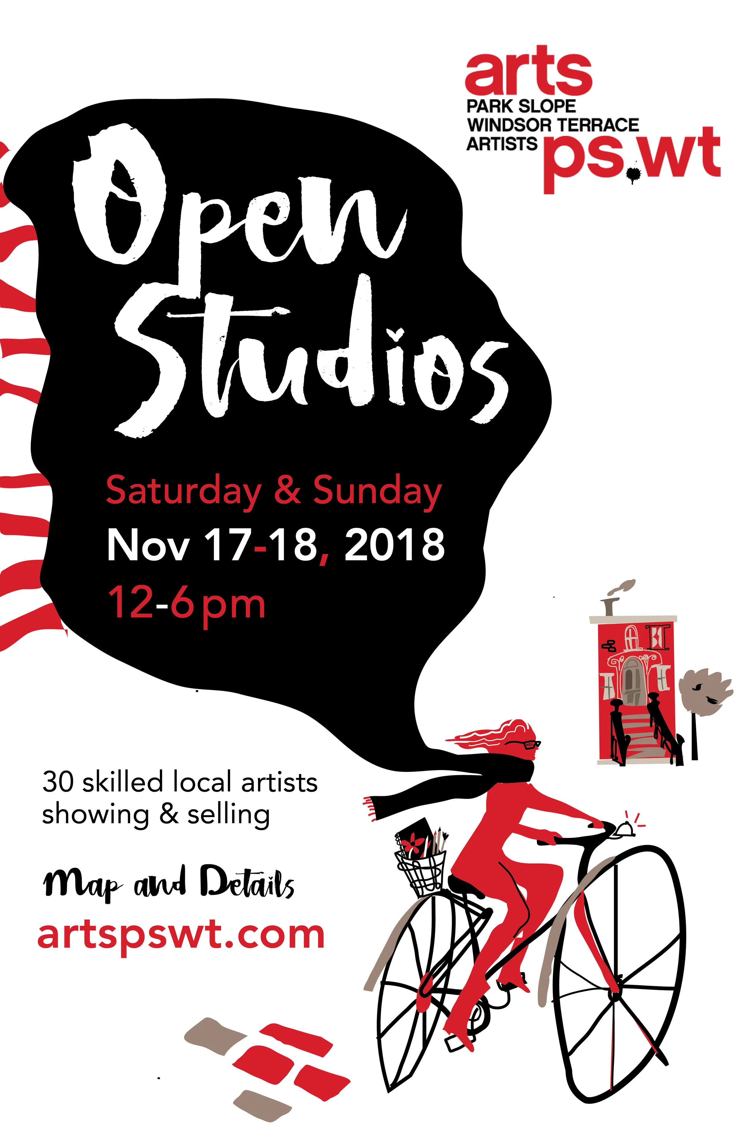 2018 Open Studio Weekend participating artists &amp; locations