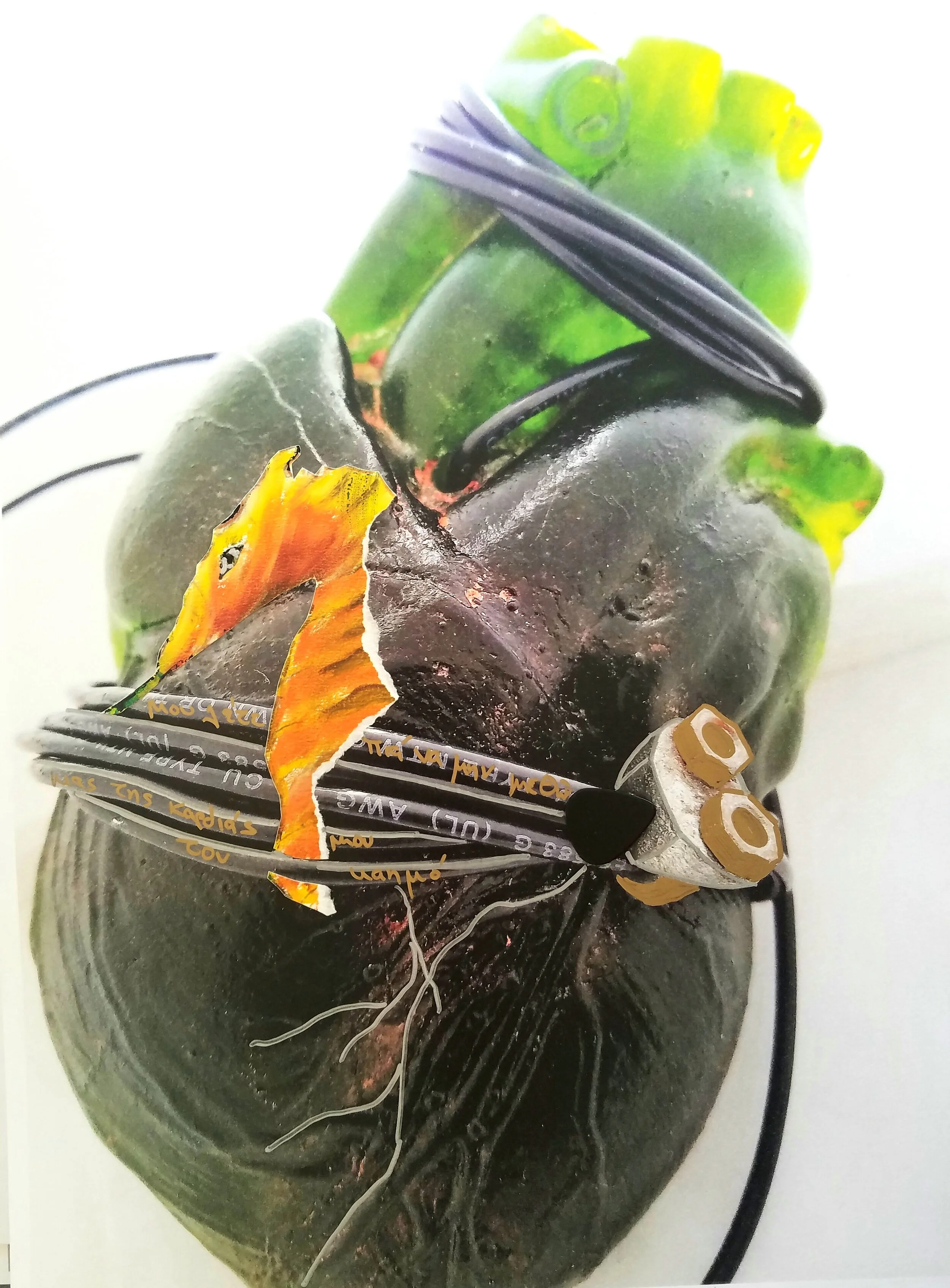 Tina Vurgaropulou: Collages @ Athena Grill