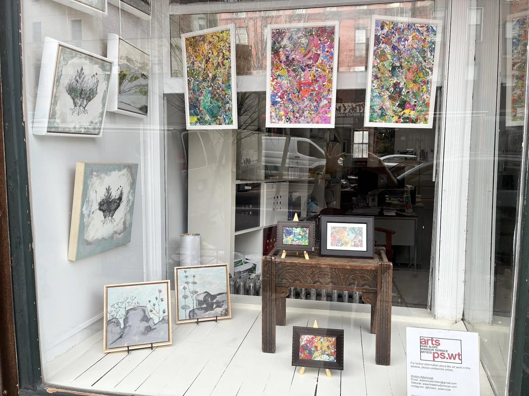 Kristen Adamczyk @ Robert Carroll’s Window