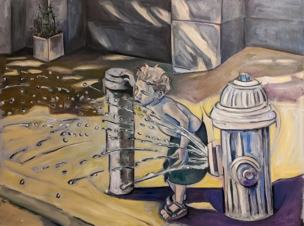 Samuels_Summer in the Hood.30x40.jpg