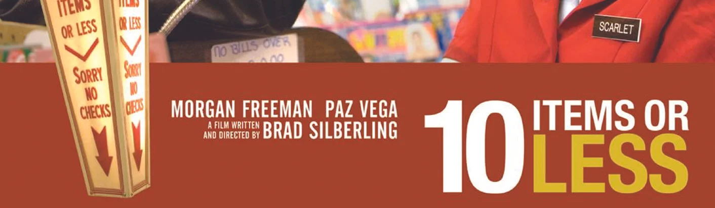 An actor (Freeman) prepping for an upcoming role meets a quirky grocery clerk (Vega), and the pair hit the road to show one another their respective worlds.