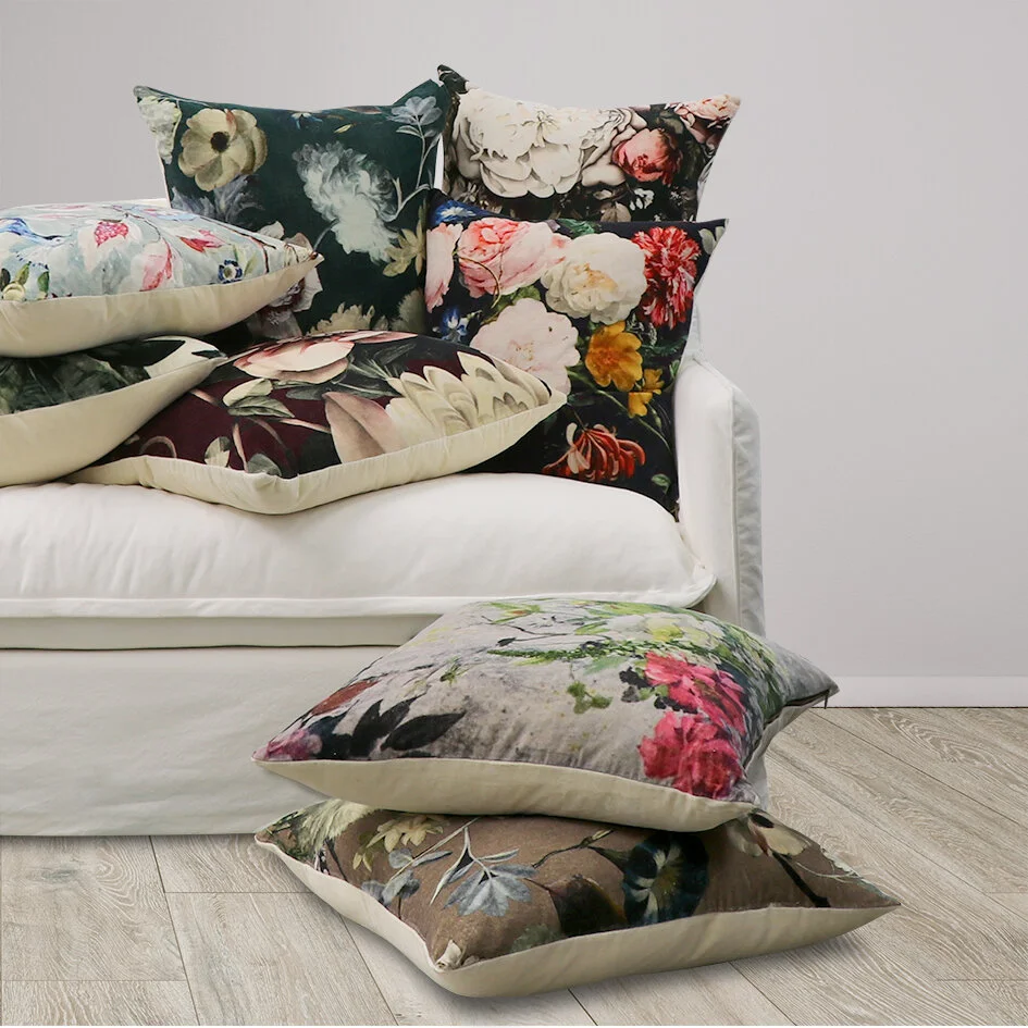 Sari Floral Cushions