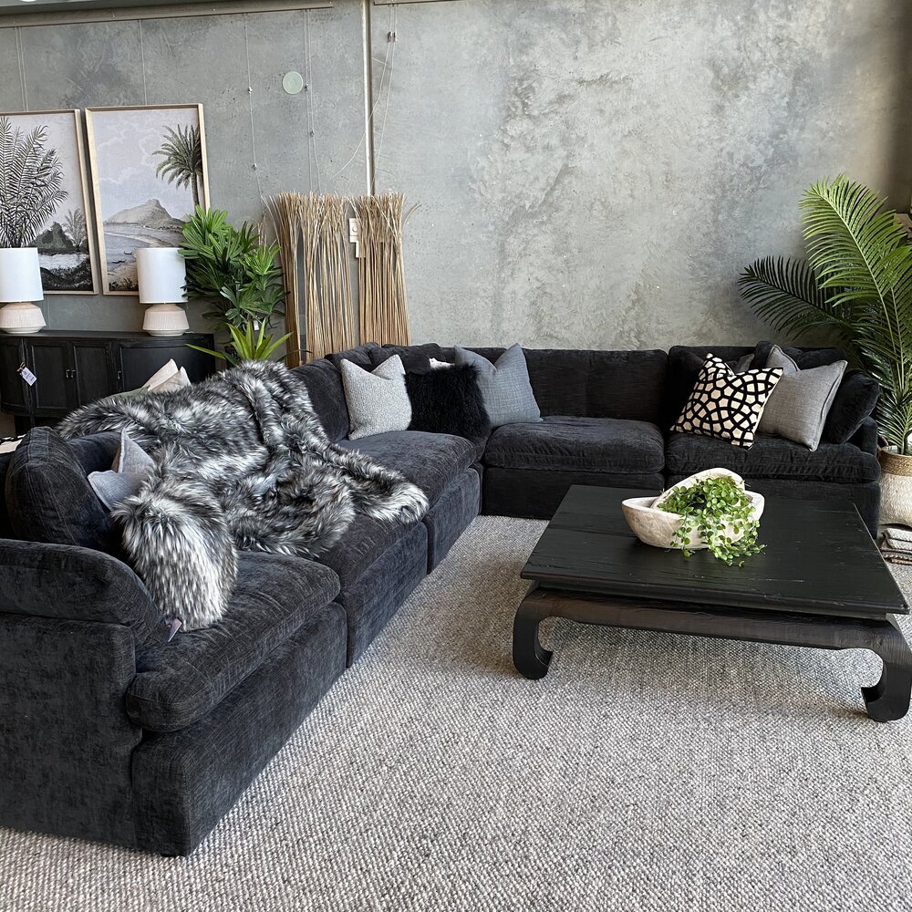 Moana Modular Sofa Loft Furniture, Crescent Shaped Couch Sofa Bed Nz