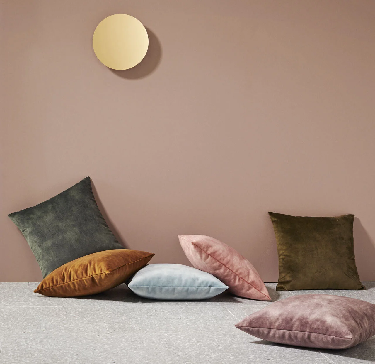 Ava Velvet Cushions - 17 colours