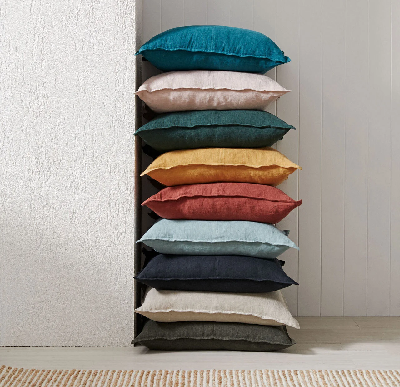 Como Linen Cushions 60x60 - 7 colours