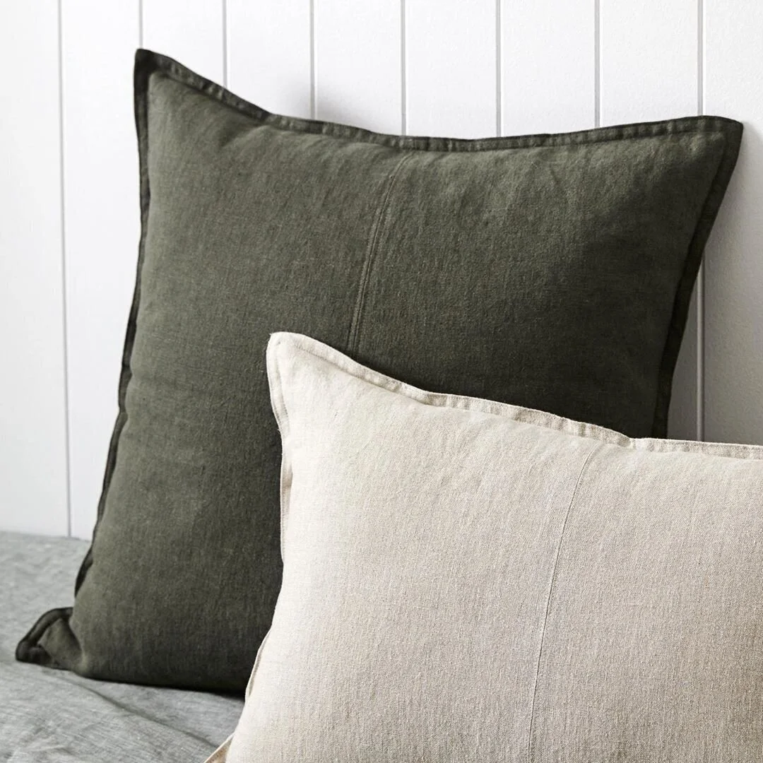 Como Linen Cushions 50x50 - 12 colours