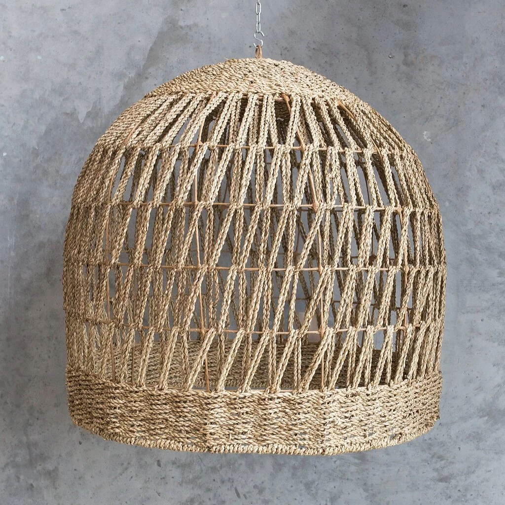 Emily Rattan Pendant Shade - pre-order