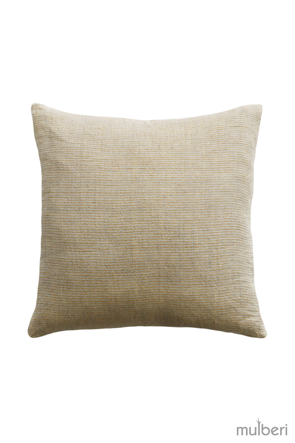 Sandridge Linen Cushion - Linen/Ochre