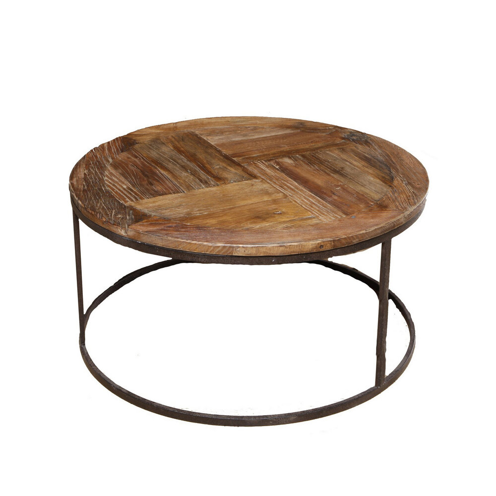 Industrial Round Coffee Table Loft Furniture New Zealand Industrial Round Coffee Table Loft, Industrial Round Side Table