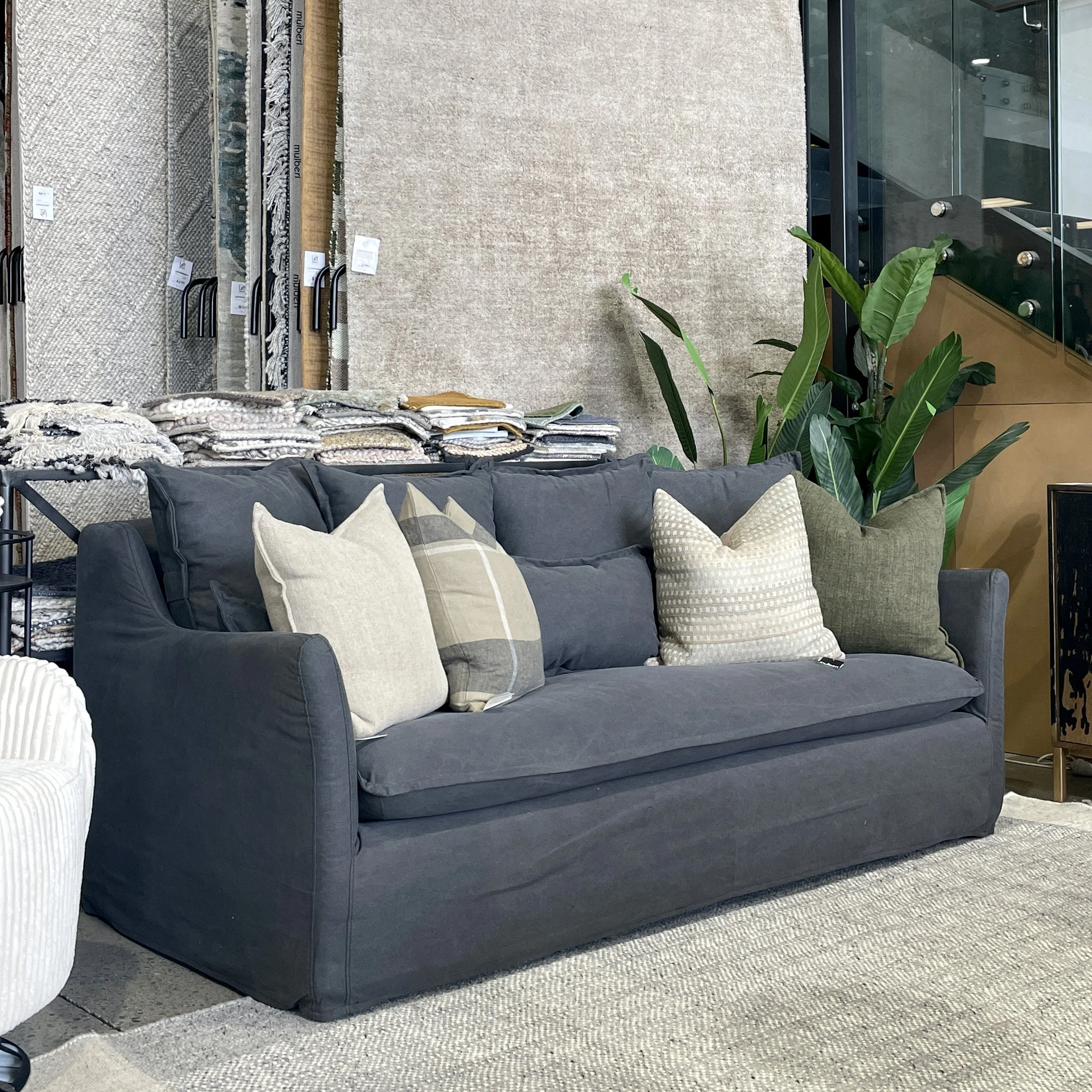 Cloud Slipcover Armchair online only — Loft Furniture New Zealand