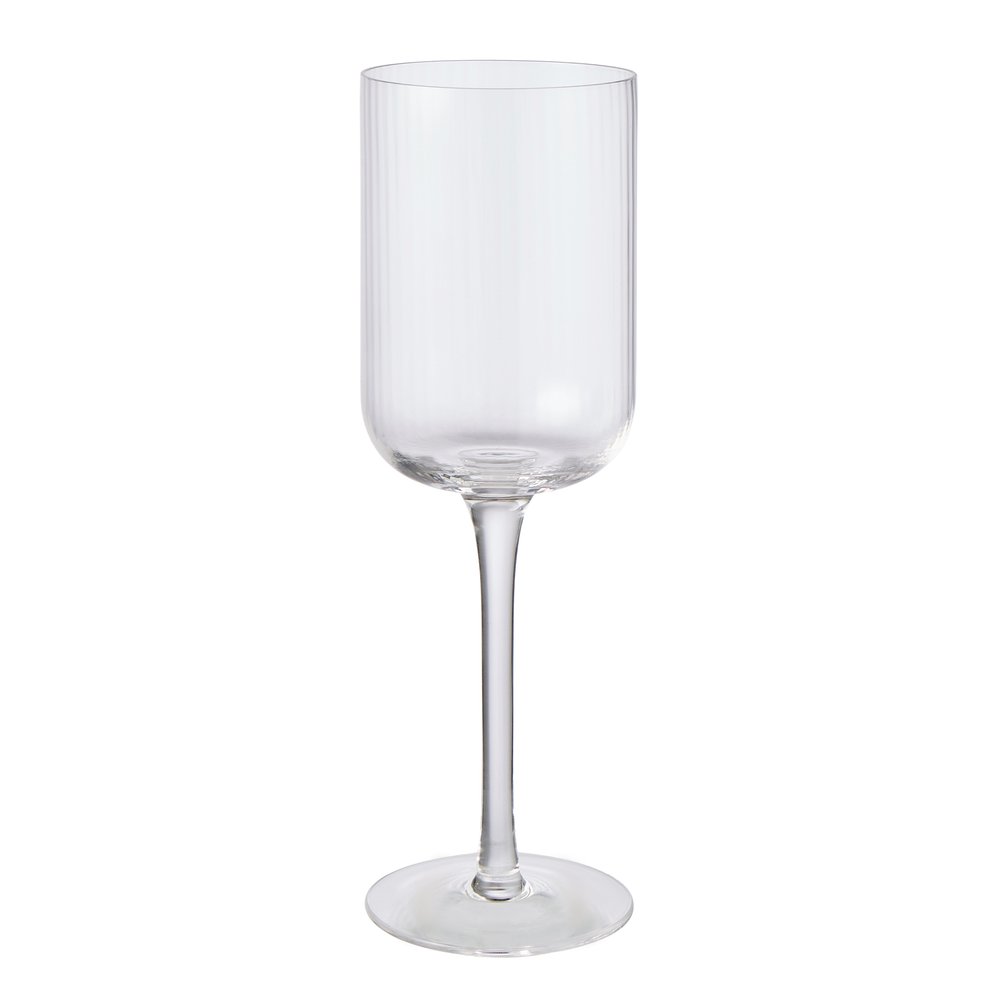 Ribbed Wine Glasses - Set of 4 — Loft Furniture New Zealand