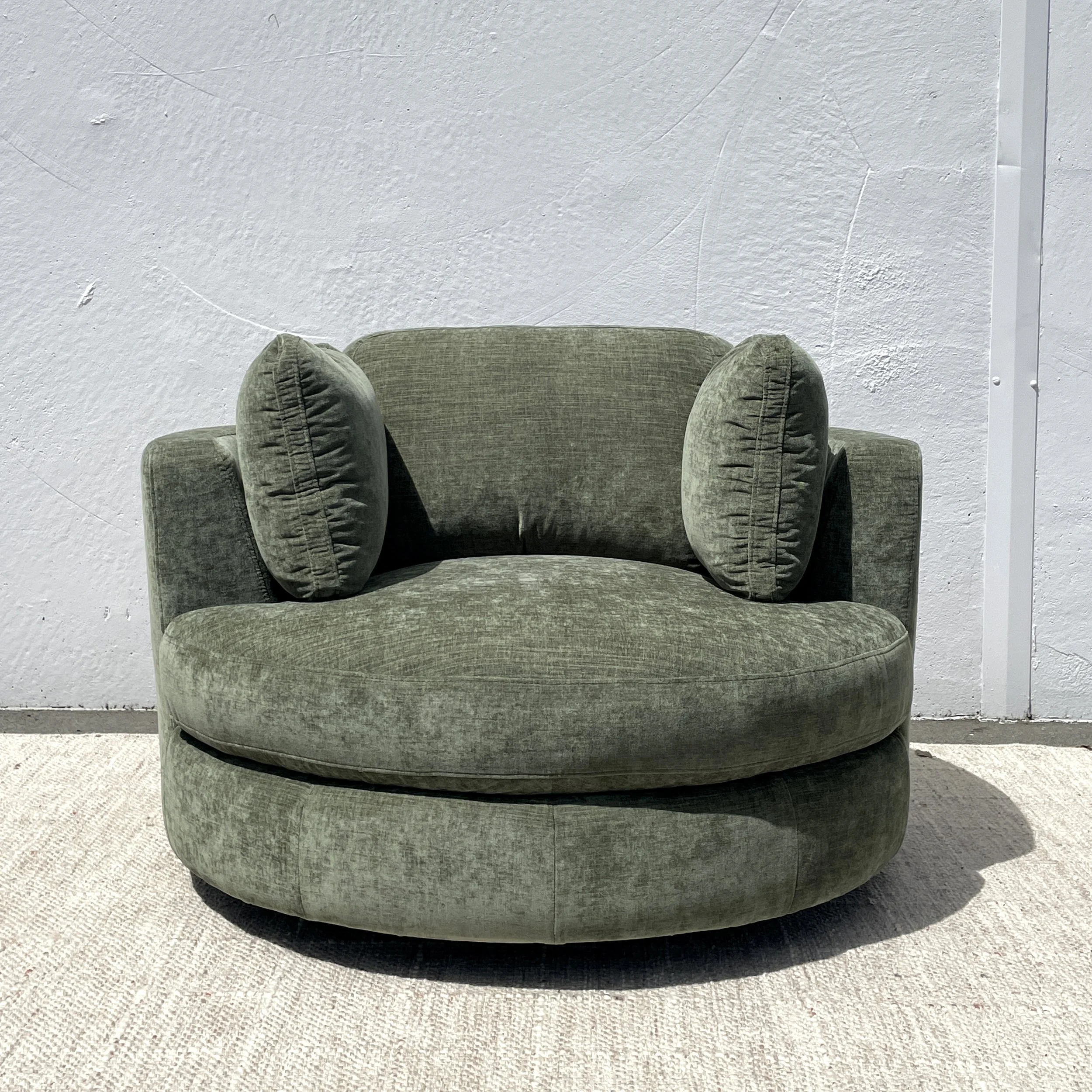 Palazzo Swivel Armchair Cosy Heritage — Loft Furniture New Zealand