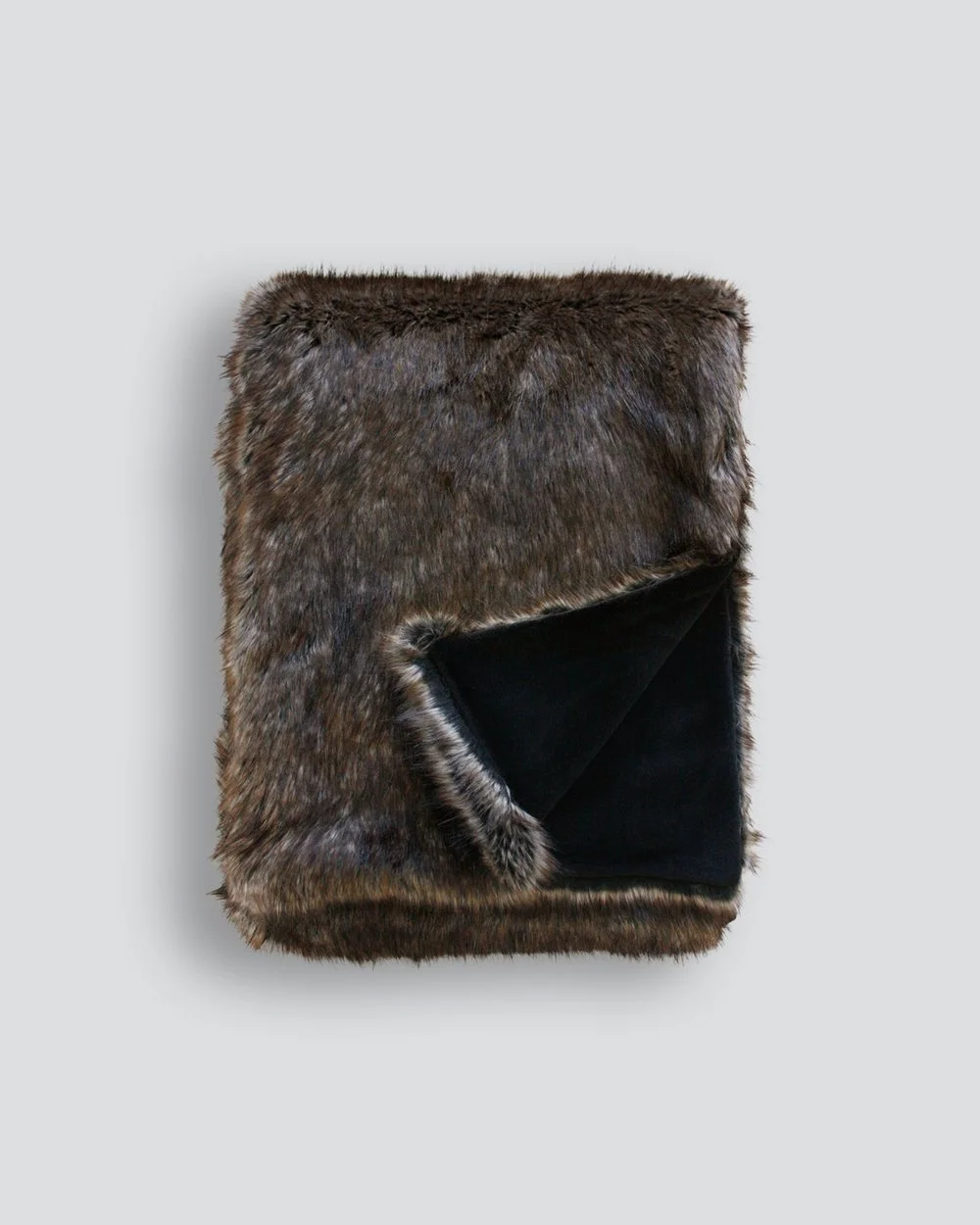 Heirloom Faux Fur Throw Husky — Loft Furniture New Zealand