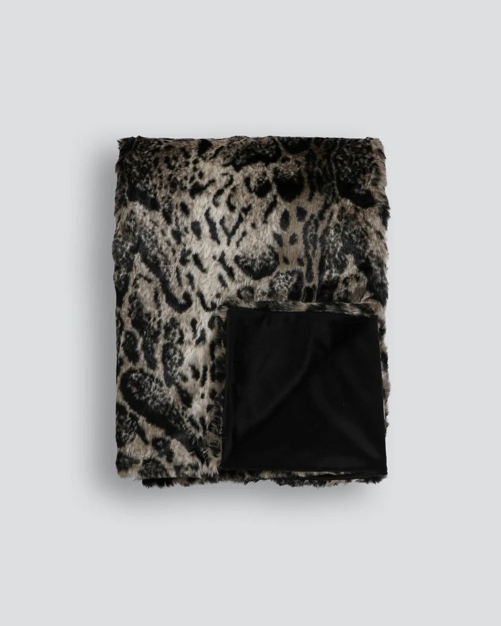 Heirloom Faux Fur Throw African Leopard — Loft Furniture New Zealand