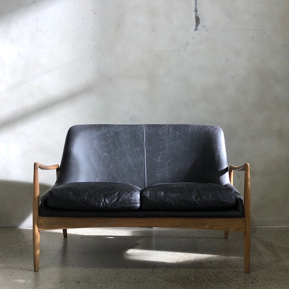 Puff Sofa - Moss - ETA June — Loft Furniture New Zealand