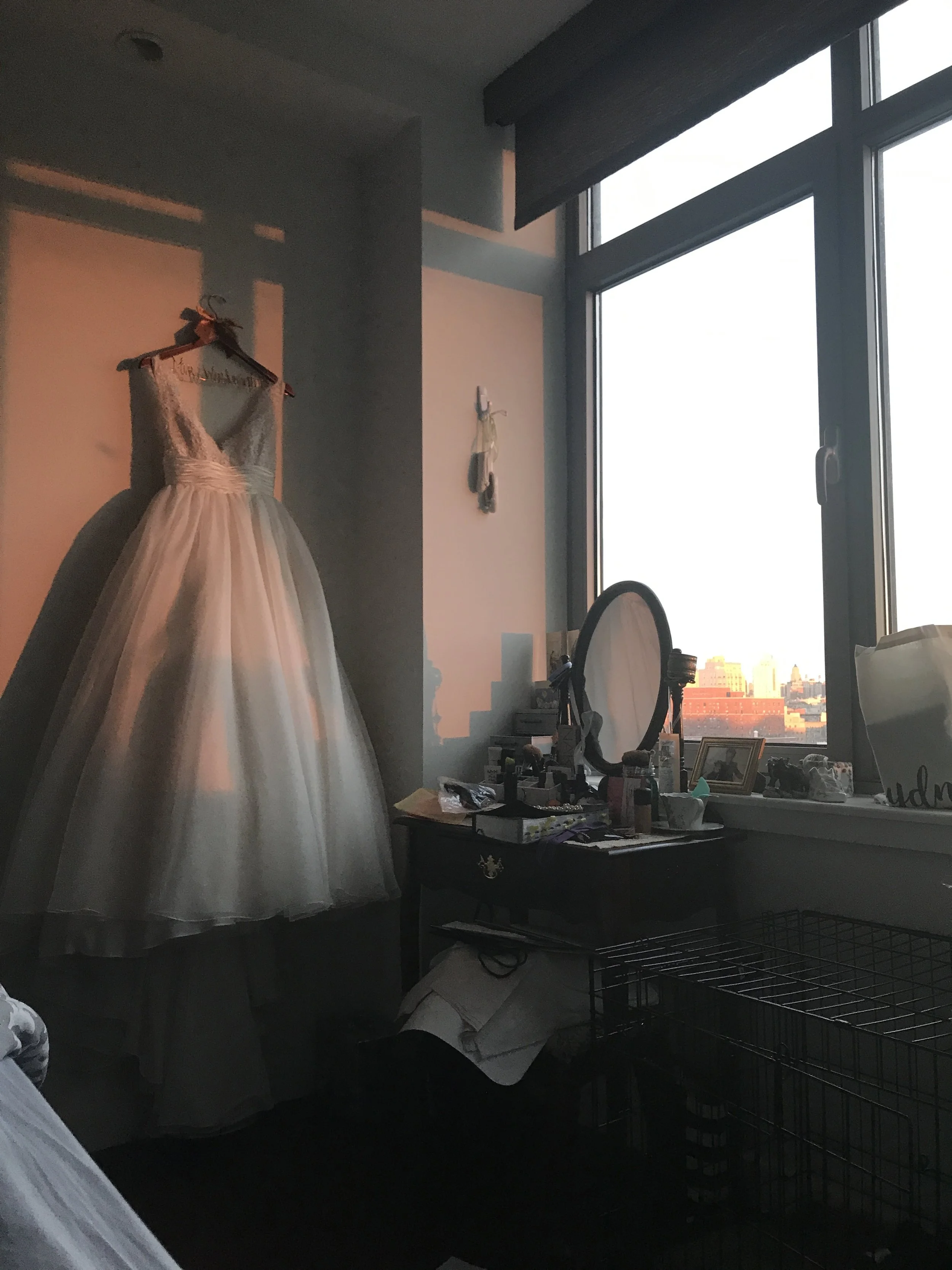 I took this image from my bed, on my iPhone at sunrise. 