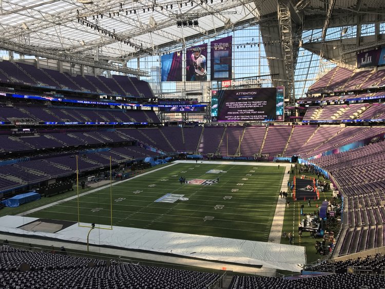 BGSU Sports Management Alliance students go behind the scenes at Super Bowl  LVII