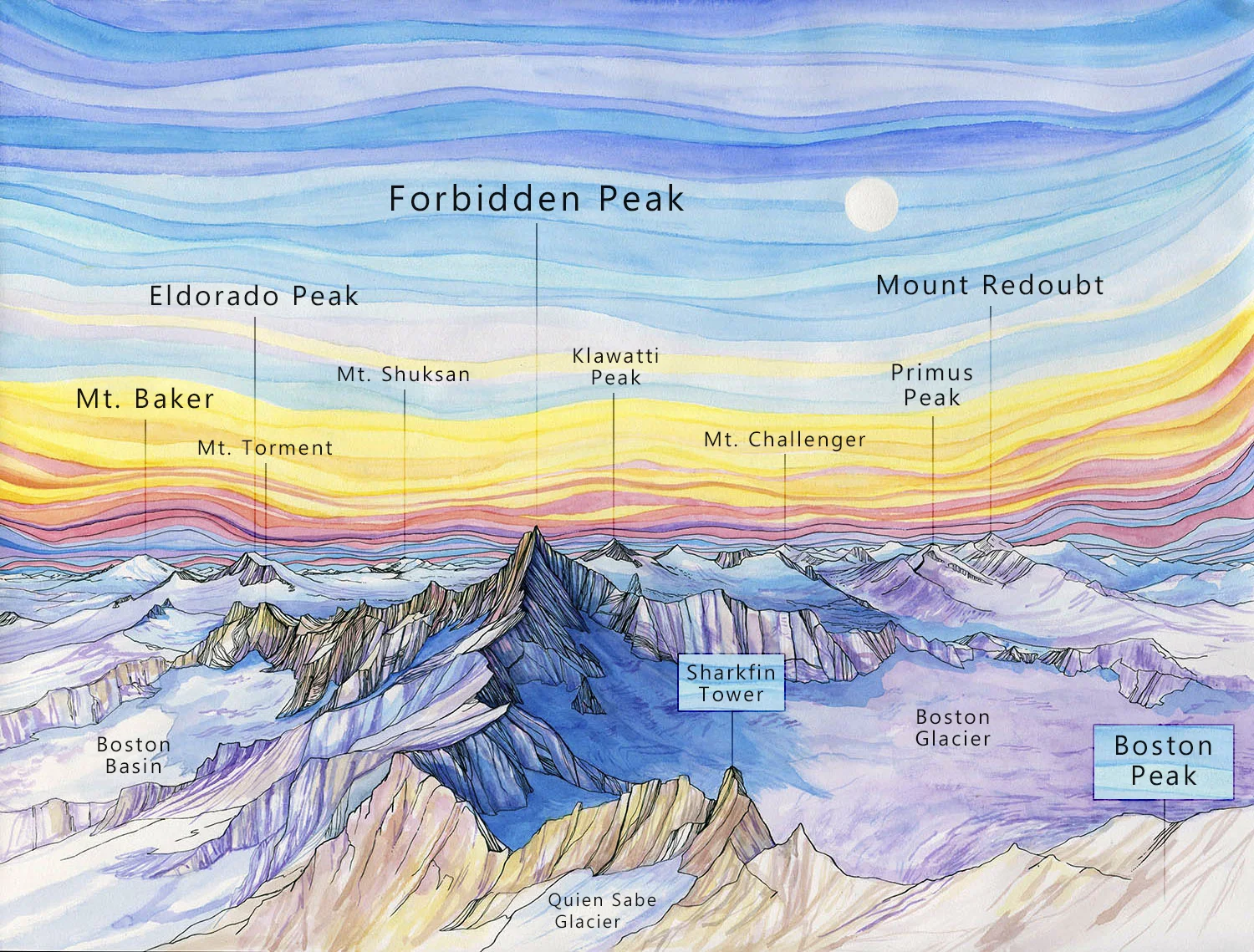 North Cascades - Drawn to High Places Collab