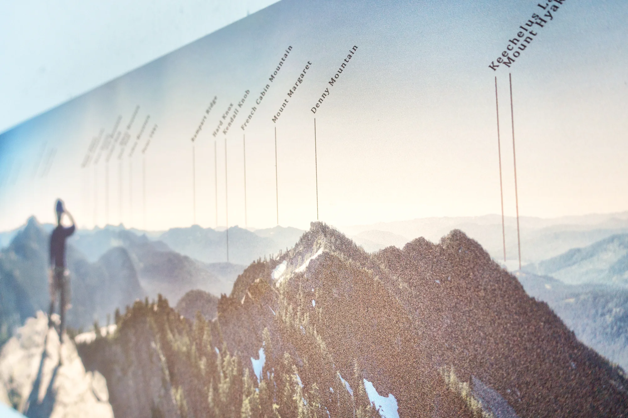 Custom metal print of Cascades from the Tooth
