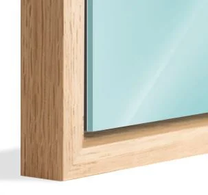 Light oak frame option