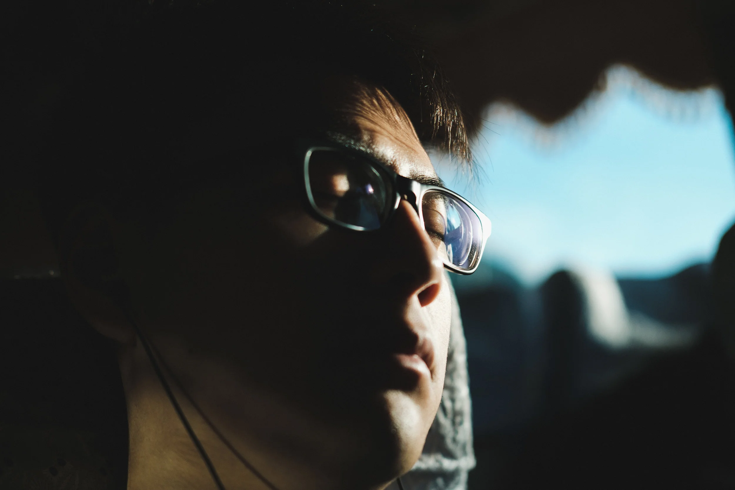 just close your eyes and breath